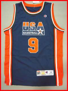 Michael Jordan #9 Team USA Black Basketball Jersey  