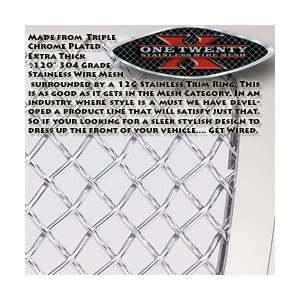  Precision Grilles 52210098 One Twenty Stainless Wire Mesh 