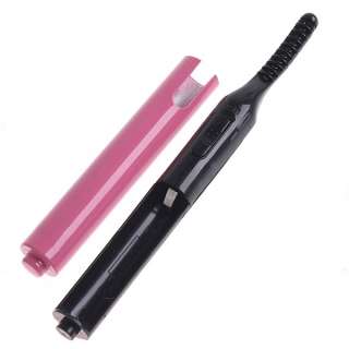 New Mini Pink Portable Electric Heated Eyelash Curler  