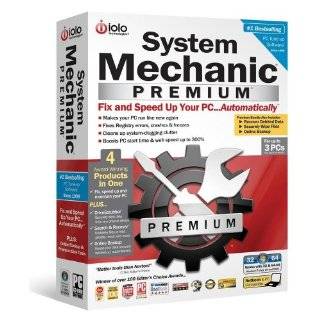 System Mechanic Premium   Up to 3 PCs by IOLO Technologies ( DVD ROM 