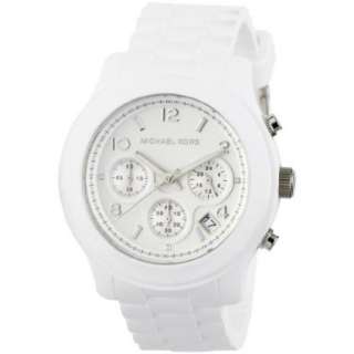 Michael Kors Womens MK5292 Sport Classic Chronograph White Watch 