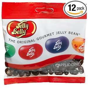 Jelly Belly Cappuccino Jelly Beans, 3.5 Ounce Bags (Pack of 12 