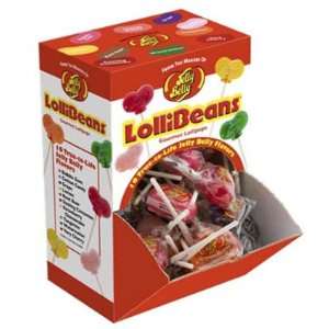 Lollibeans Dispenser Box 48 Lollipop Count  Grocery 