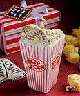 movie theatre popcorn holder candle with gift box party favor