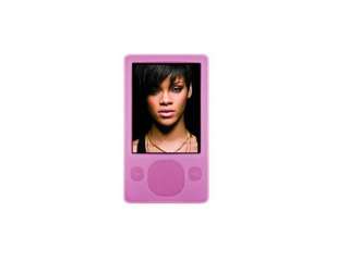   Zune 80GB 120GB  Player Soft Silicone Skin Cover Case, Pink  