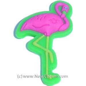  Flamingo Shoe Snap Charm Jibbitz Croc Style Jewelry