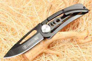 BLACK STORM Folding Pocket Knife w Box Camping Outdoor  