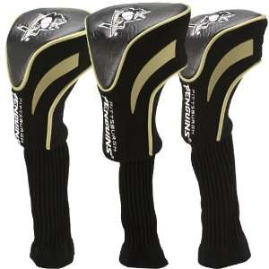   Pack Contour Fit Golf Club Headcovers   Black