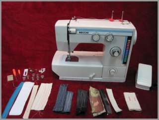 Heavy duty Necchi sewing machine sew up to 8 layers of Jeans and soft 
