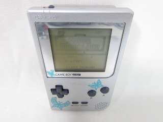 Nintendo Game Boy Pocket Console System Silver MGB 001 1770  