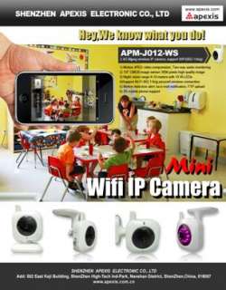 Brand Wireless WIFI IR IP Camera Cam Iphone Dual Audio  