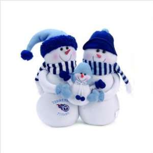  Los Angeles Kings Snowmen Family Table Top Decoration 