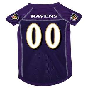 Baltimore Ravens NFL Pet Dog Purple Jersey Shirt L  