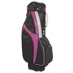  Hunter Golf Shadow Fuchsia Ladies Cart Bag: Sports 