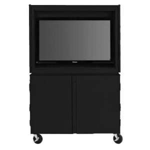    09 Plasma LCD Flat Panel TV Cabinet  Black