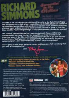 RICHARD SIMMONS SWEATIN TO THE OLDIES DVD NEW SEALED AEROBIC WORKOUT 