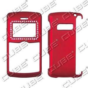 LG ENV 3 / ENV3 vx9200   RED   Textured Rhinestones/Diamond/Bling 