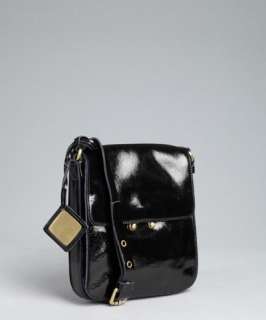 Mark & James by Badgley Mischka black leather Marion crossbody bag