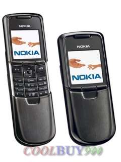  NOKIA 8800 BLACK GSM MOBILE CELL PHONE UNLOCKED 334678989900  