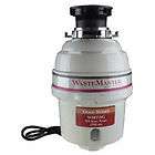 WASTEMASTER WM75G 3/4 HP GOLD SERIES CONTINUOUS FEED WASTE DISPOSER