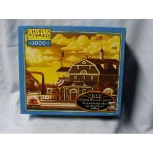 Charles Wysocki 1000 Piece Jigsaw Puzzle Titled, Fairhaven By the Sea 