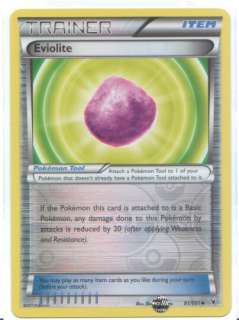 Rev Holo Foil EVIOLITE Pokemon Card (Noble Victories #91/101)   MINT 