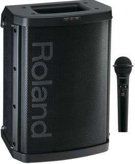 Roland BA55 Portable Active Powered PA System with Wireless Mic 