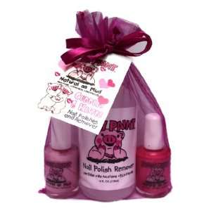   and Kisses Natural Nail Polish Gift Set: Health & Personal Care