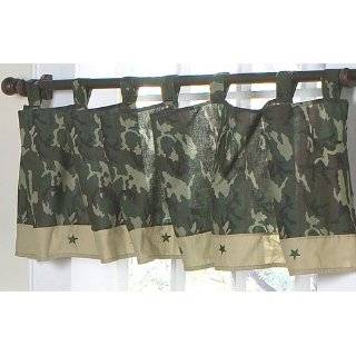 JoJo Designs Window Valance   Green Camo Army Military Camouflage by 
