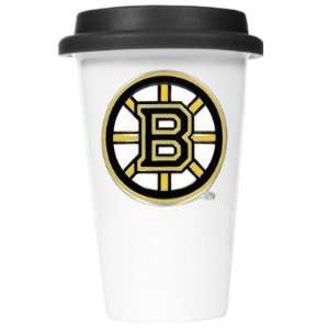 NHL 12 Ounce Double Wall Tumbler with Silicone Lid  Sports 