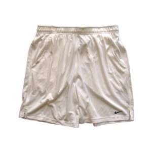  Nike Dri Fit Pes Knit Tennis Short   Mens (White) Sports 