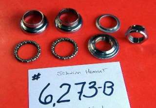   and Other SCHWINN Bicycle Head Set parts .   . ( My # 6,273b