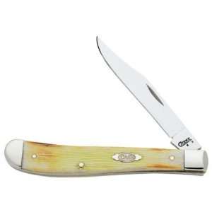  Case Cutlery Slimline Single Blade Trapper, Burnt 