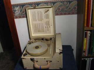 Newcomb ED 10 Record Player 4 Speed Repair  