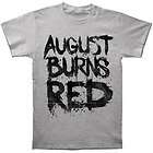 AUGUST BURNS RED Big Text S M L XL Shirt NEW