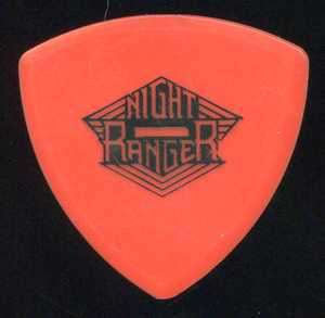 NIGHT RANGER Concert Tour Guitar Pick BRAD GILLIS custom stage Pick