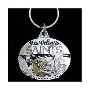  NFL Design Key Ring   New Orleans Saints: Home & Kitchen