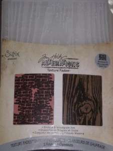 SIZZIX TIM HOLTZ ALTERATIONS EMBOSSING FOLDERS 12 CHOIC  