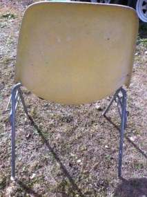   Century Modern Fiberglass Herman Miller Eames Shell Sidel Chair  