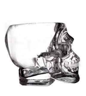  HEAD SKULL VODKA   SHOT GLASS / GLASSES   AUTHENTIC GLASS   WORLDWIDE