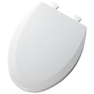 Mayfair 146ECDG Premium Elongated Molded Wood Toilet Seat with Easy 