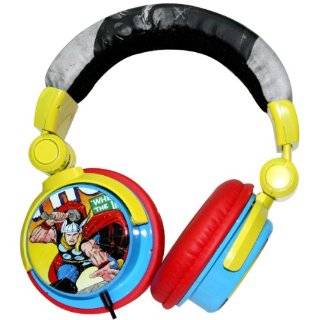   Marvel Retro Extreme DJ Headphone, Red/Black Explore similar items