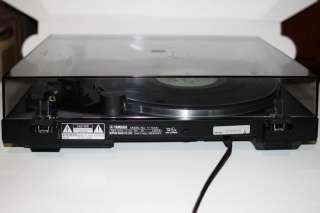 Vintage Yamaha Natural Sound Stereo Turntable TT 500U + 5 LPs, Fully 