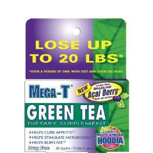  Mega T Green Tea with Acai and Hoodia Caps    30 ct 