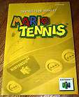 Mario Tennis N64 game cart  