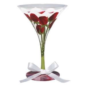  Giant Red Rose Martini Glass by Lolita