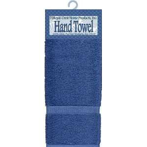  Royal Crest 04431 BLU 19 x 30 Inch Hand Towel   Blue 