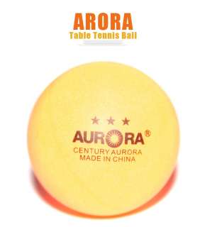 50pcs Table Tennis Balls(3Star)Ping Pong Ball 40mm Orange Ball Free 