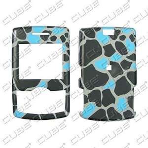  Samsung Propel a767 / a766 Blue & Black Chipped Marbles 