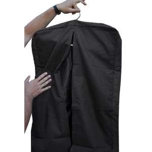  Satchels New York 4604BL Garment Bag, Black